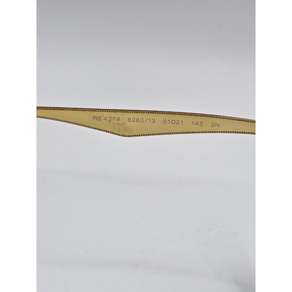 RAY-BAN RB4278 6283/13 Italy Brown Tortoise SUNGLASSES 51-21-145 FRAMES ONLY!! - Picture 6 of 9